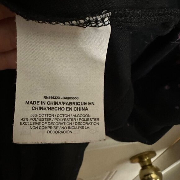 Nike Dri-Fit Lebron James Tee Athletic Cut Constellation Leo the Lion Black XL - Picture 6 of 6